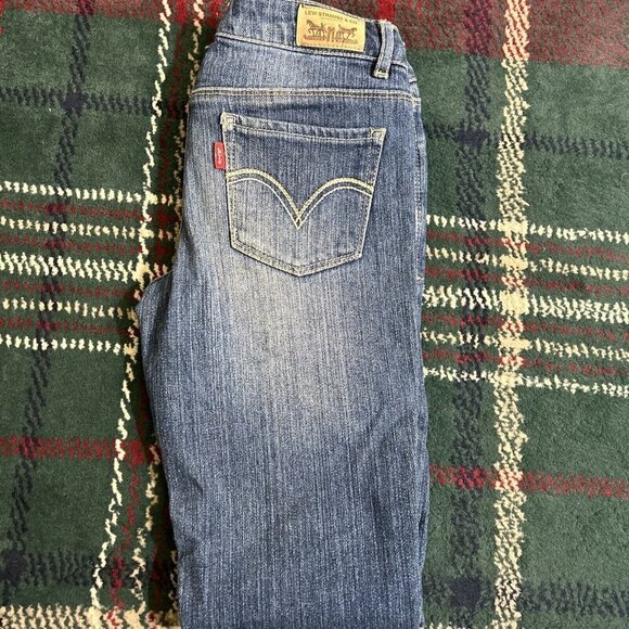LEVI'S Girls Skinny Slim Flared Jean Sz 12 - Picture 8 of 8